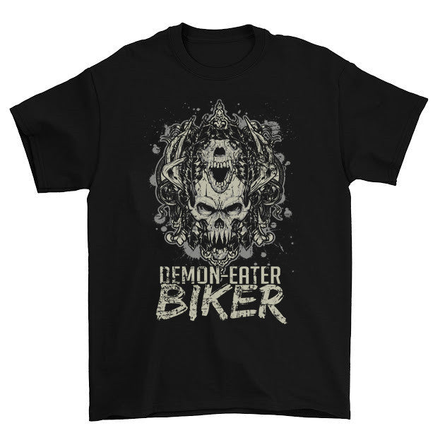 Demon-Eater Biker T-Shirt – Classic Biker Gear