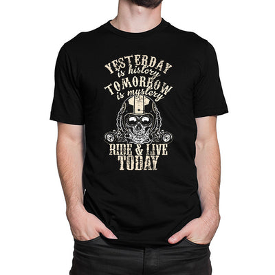 Yesterday Is History Tomorrow Is Mystery T-Shirt