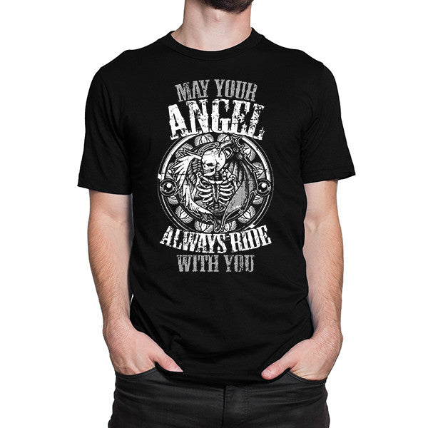 May Your Angel Always Ride With You T-Shirt