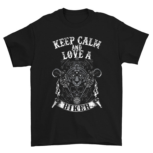 Keep Calm And Love A Biker T-Shirt